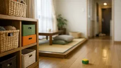 「片づけなさい」が減るおもちゃ収納の作り方:子どもが自分で戻せる仕組み