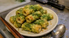 酢をひとさじで冷めてもサクサク：ちくわの磯辺揚げ、軽い衣の作り方