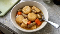 めんつゆで味が決まる、ほくほく長芋の煮物—根菜の旨みを短時間で