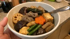 干し椎茸と昆布だしで上品に仕上げる—作り置きもできる基本のお煮しめレシピ